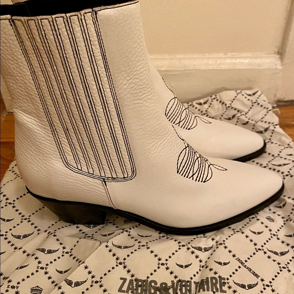 Brand new Zadig & Voltaire western boots.